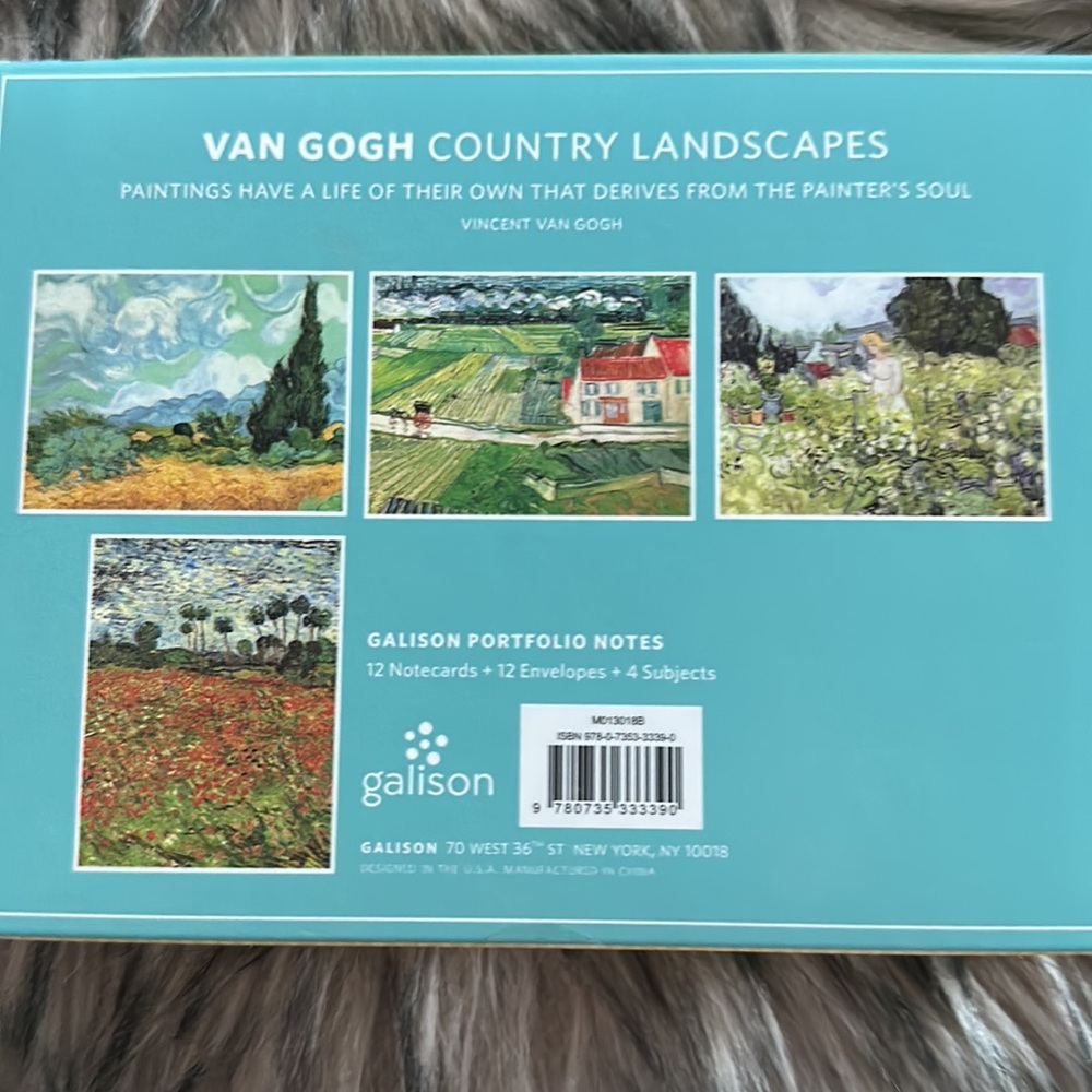 NWT Galison Van Gogh Notecards